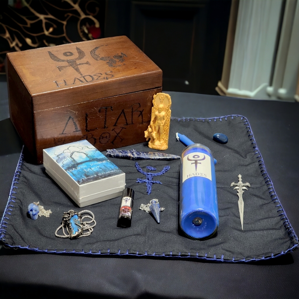 Hades Greek God Deity Altar Box